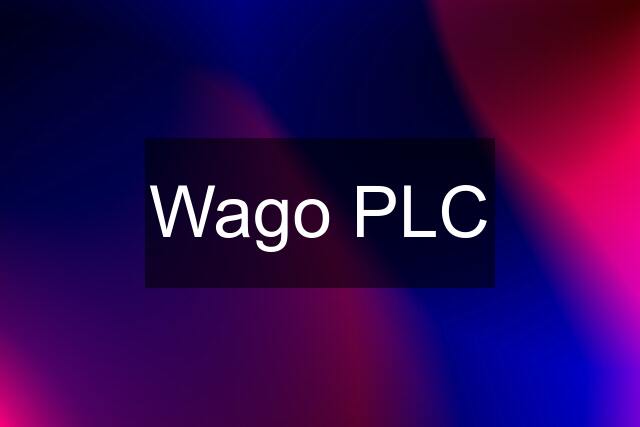 Wago PLC