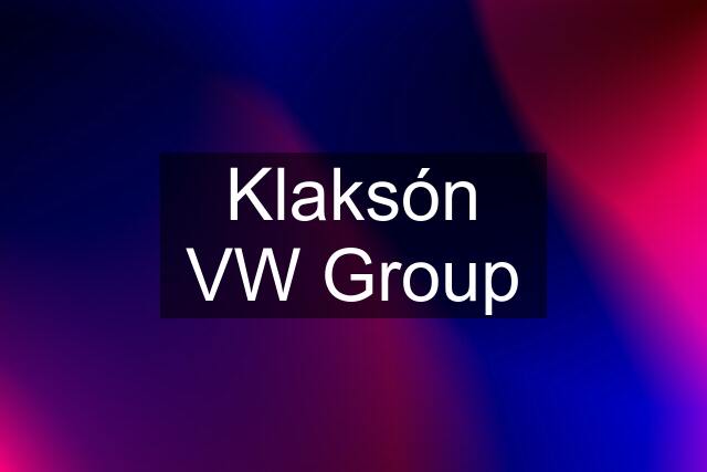 Klaksón VW Group