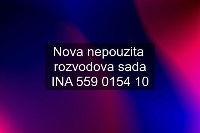 Nova nepouzita  rozvodova sada INA 559 0154 10