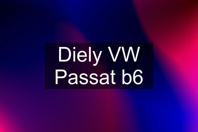 Diely VW Passat b6