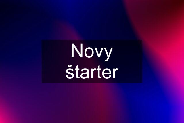 Novy štarter