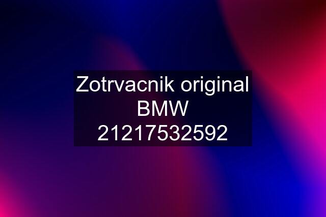 Zotrvacnik original BMW 21217532592