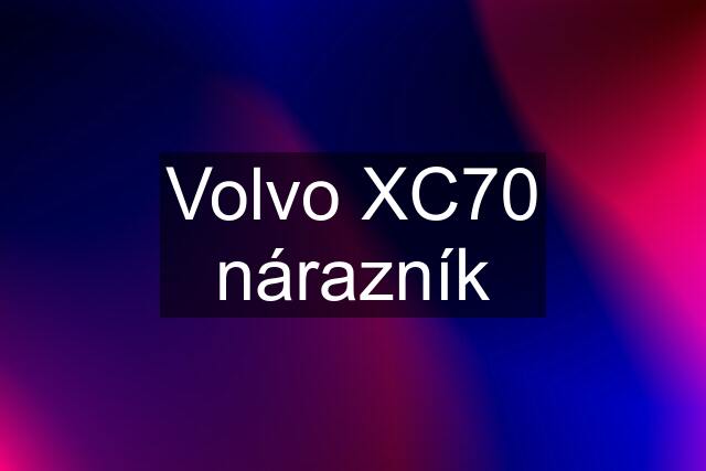 Volvo XC70 nárazník