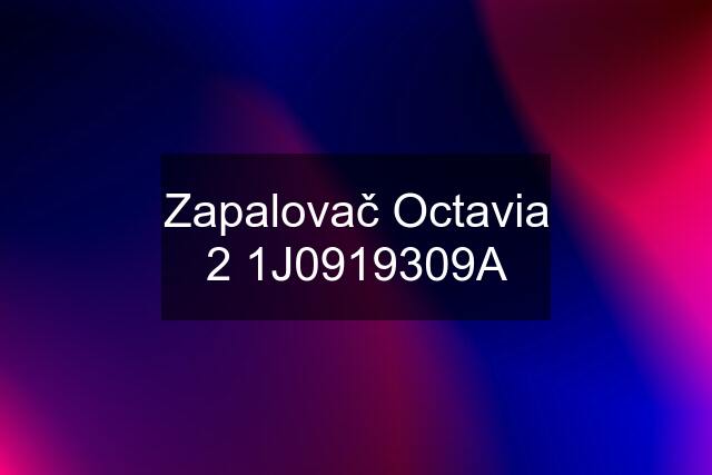 Zapalovač Octavia 2 1J0919309A