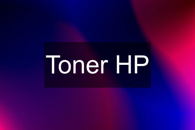 Toner HP