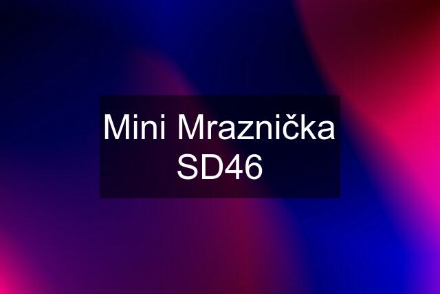 Mini Mraznička SD46