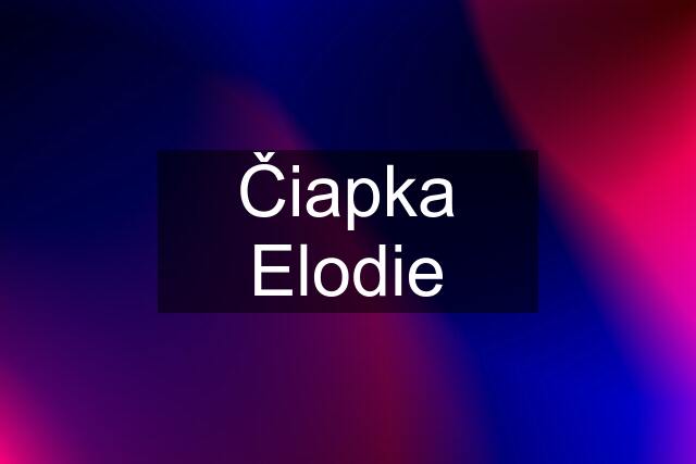 Čiapka Elodie