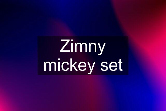 Zimny mickey set