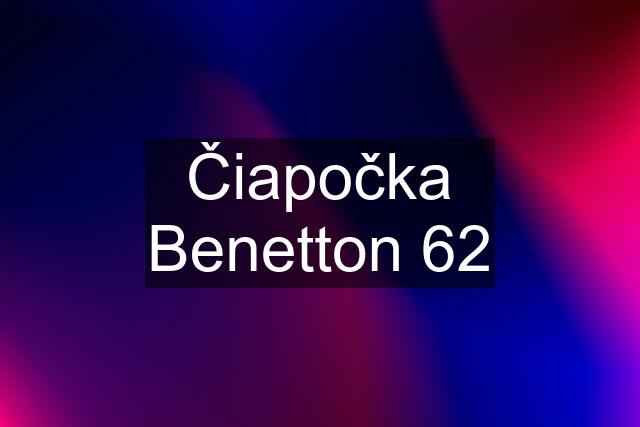 Čiapočka Benetton 62