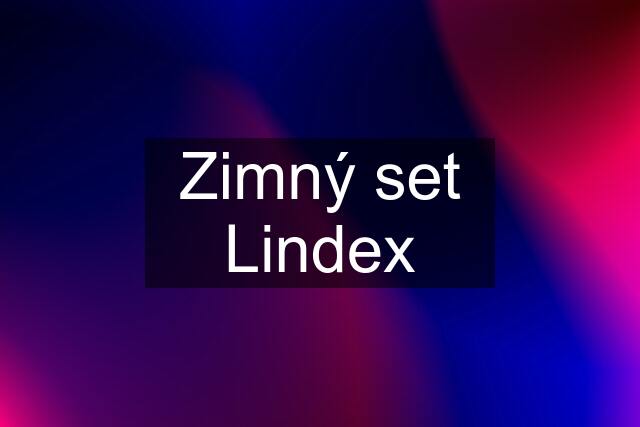 Zimný set Lindex