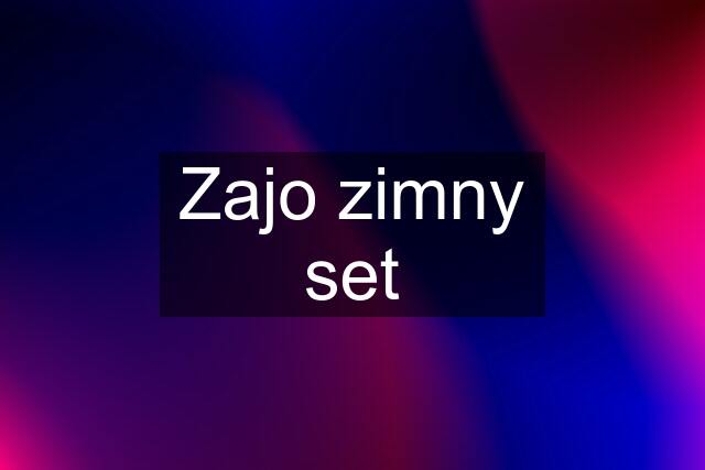 Zajo zimny set