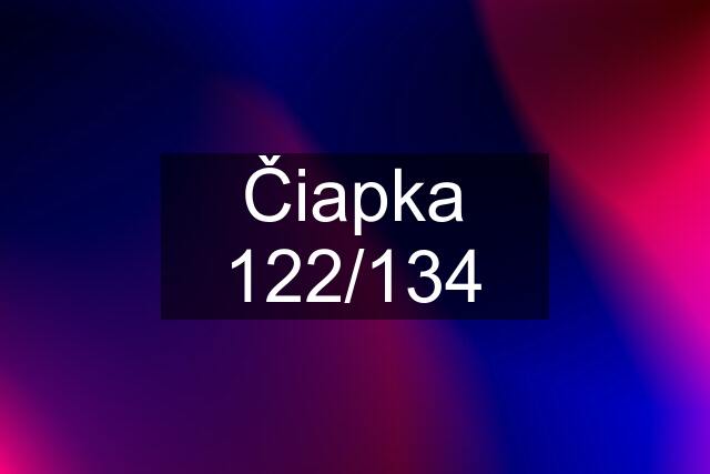 Čiapka 122/134