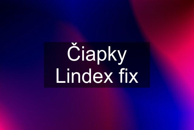 Čiapky Lindex fix