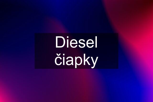 Diesel čiapky