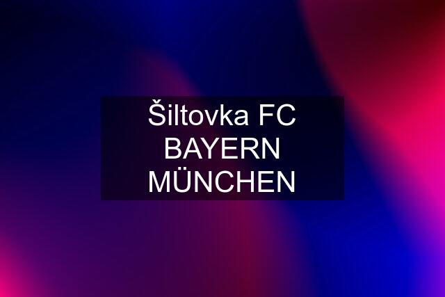 Šiltovka FC BAYERN MÜNCHEN