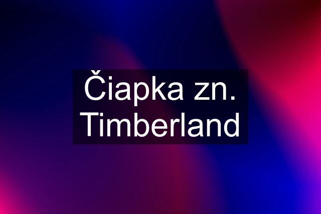 Čiapka zn. Timberland