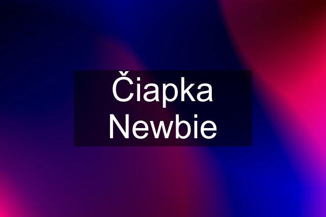 Čiapka Newbie