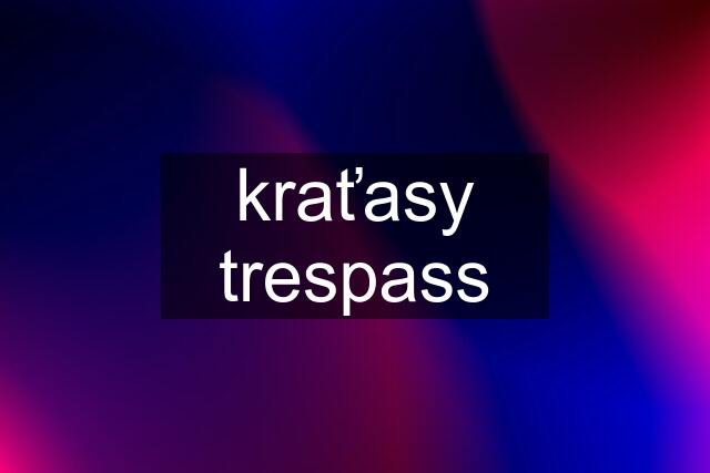 kraťasy trespass