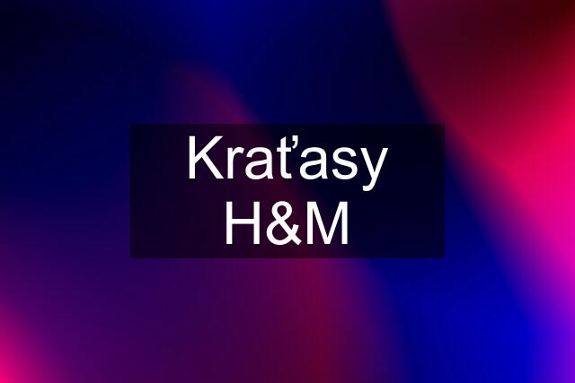 Kraťasy H&M