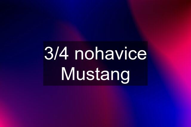 3/4 nohavice Mustang