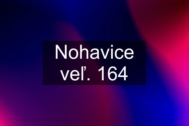 Nohavice veľ. 164