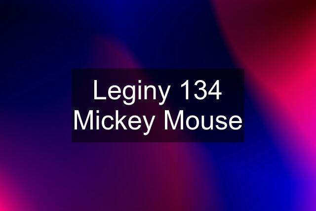 Leginy 134 Mickey Mouse