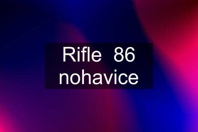 Rifle  86 nohavice