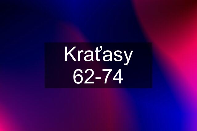 Kraťasy 62-74