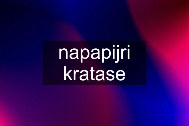 napapijri kratase