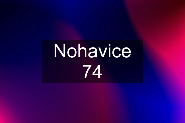 Nohavice 74
