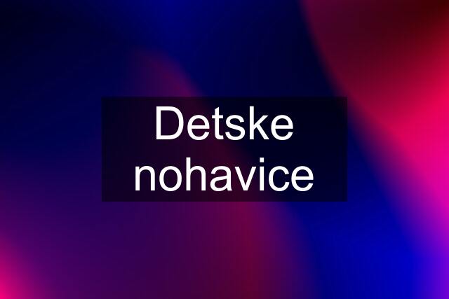 Detske nohavice