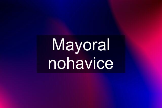 Mayoral nohavice