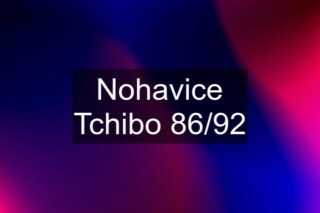 Nohavice Tchibo 86/92