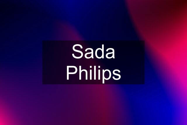 Sada Philips