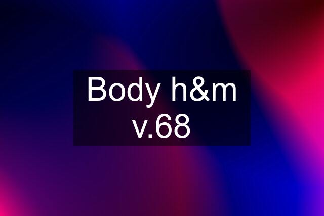 Body h&m v.68