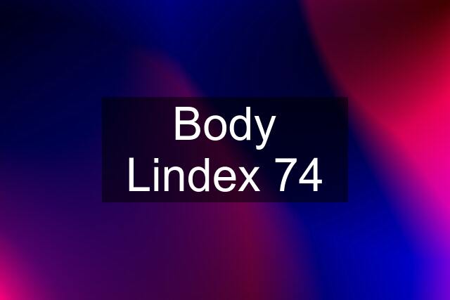 Body Lindex 74