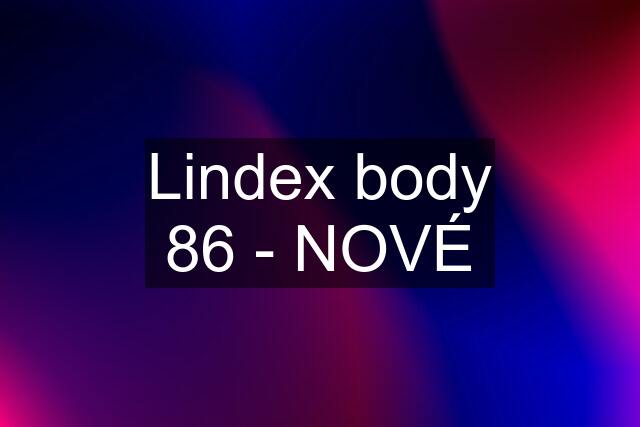 Lindex body 86 - NOVÉ