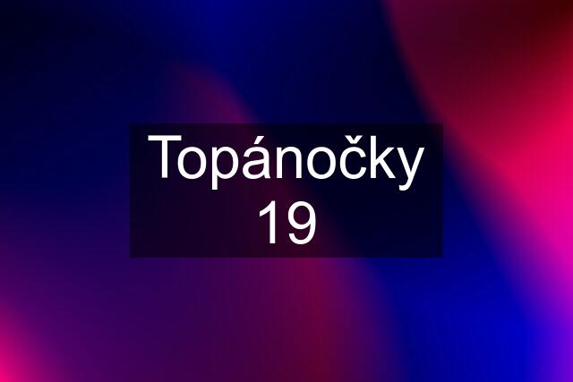 Topánočky 19