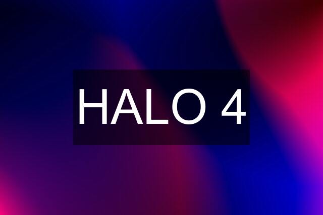 HALO 4