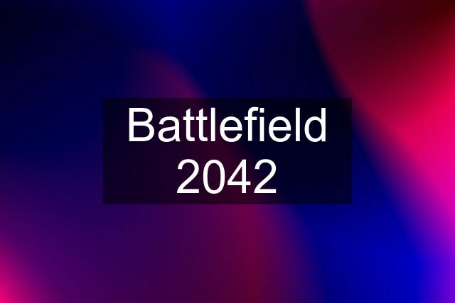 Battlefield 2042