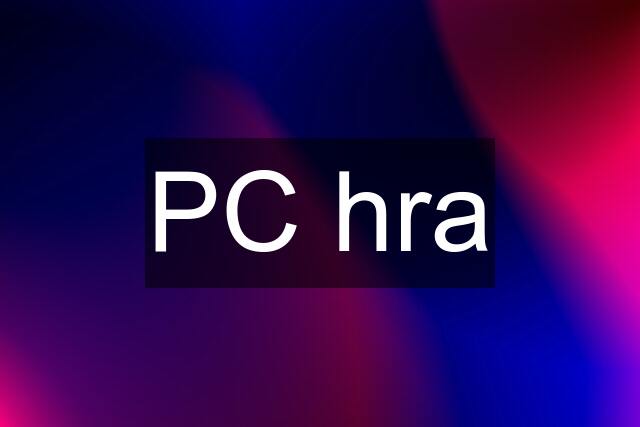 PC hra