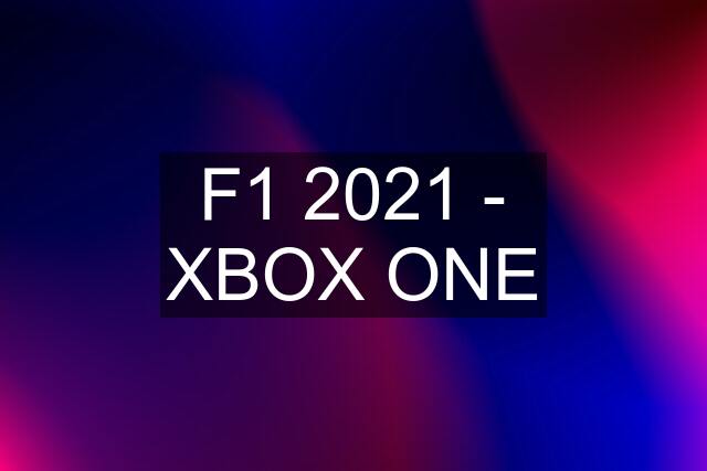 F1 2021 - XBOX ONE