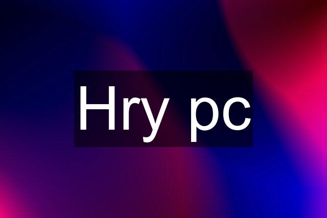 Hry pc