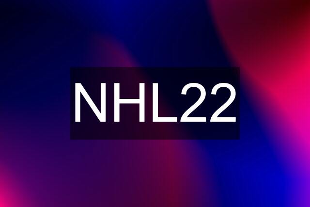 NHL22