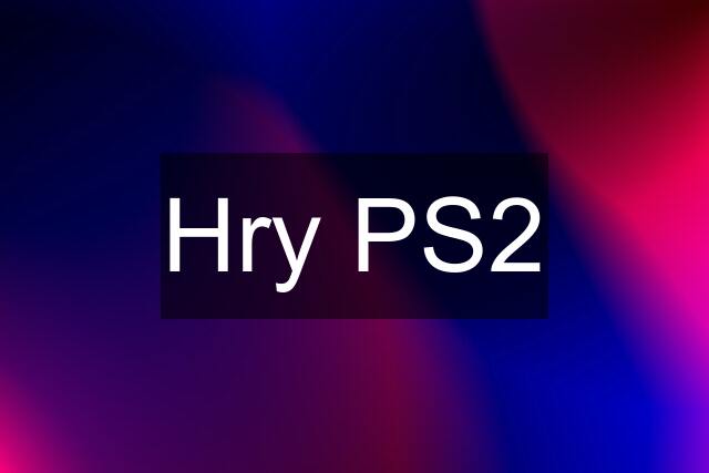 Hry PS2