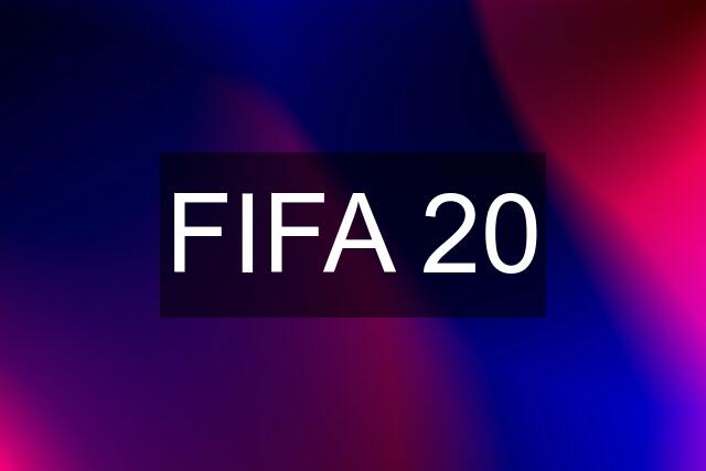 FIFA 20