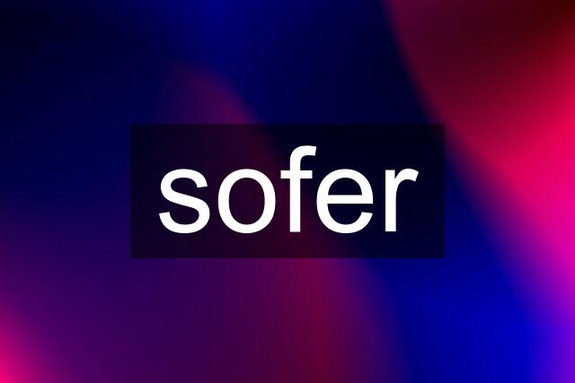 sofer