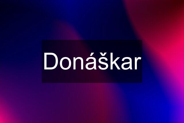 Donáškar