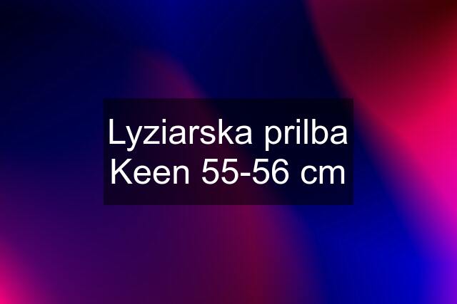 Lyziarska prilba Keen 55-56 cm