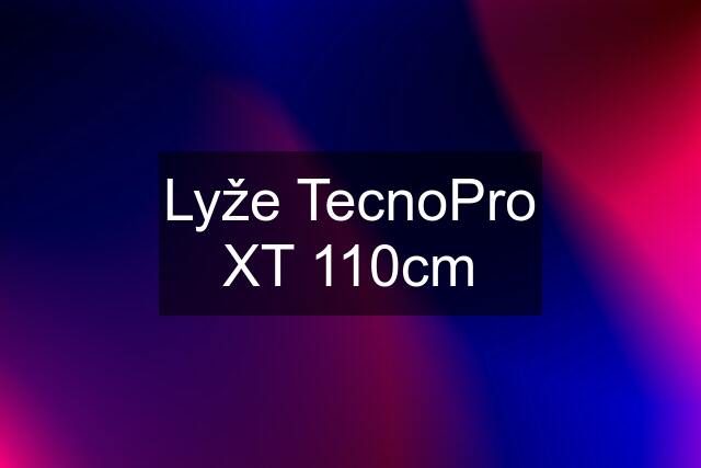 Lyže TecnoPro XT 110cm